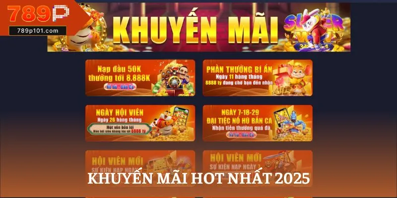 Khuyến mãi hot nhất 2025